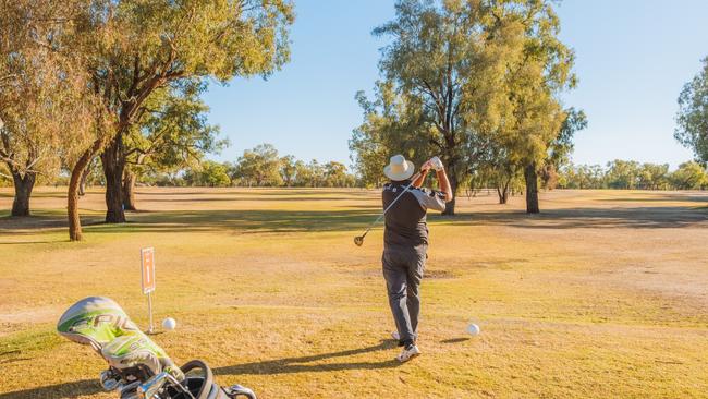 Golfers from across the country competed at the Outback Queensland Masters in St George on June 17 and 18, 2023. Picture: Supplied.
