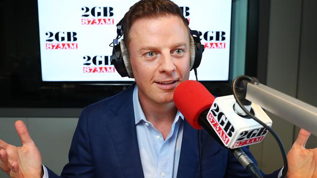 Radio presenter, Ben Fordham defended Knight. Picture: John Feder/The Australian.