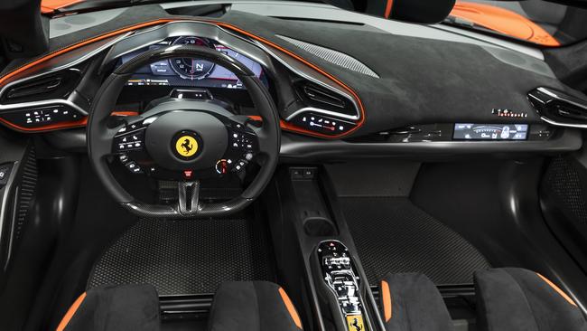 Inside the cabin. Picture: Supplied
