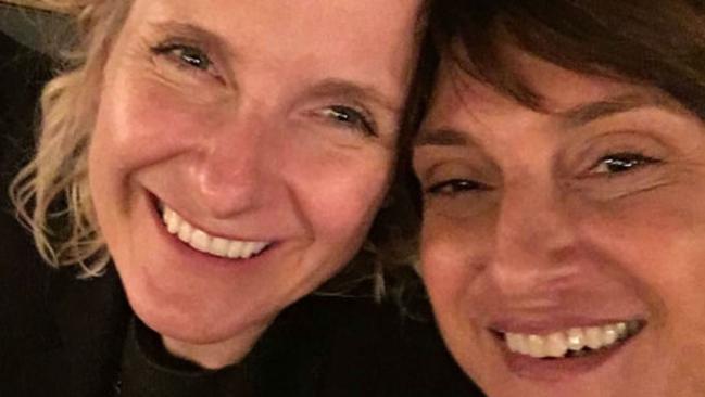 Elizabeth Gilbert and lesbian partner Rayya Elias.  Picture:  Instagram