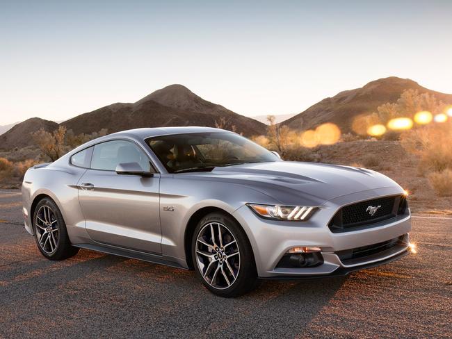 Around the corner ... new Mustang is due in Australia by the end of 2016. Photo: Supplied.