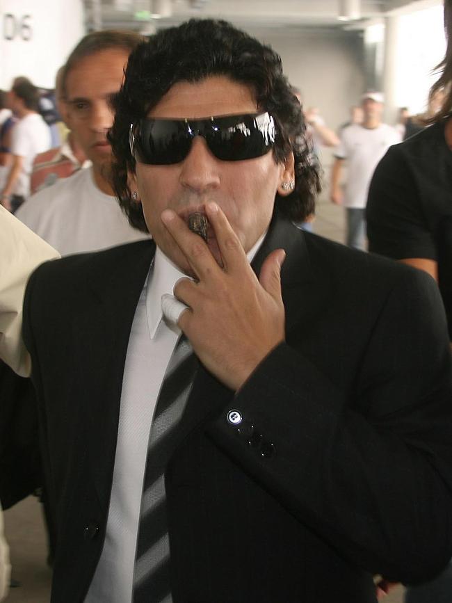 Maradona was banned for testing positive for cocaine in 1991