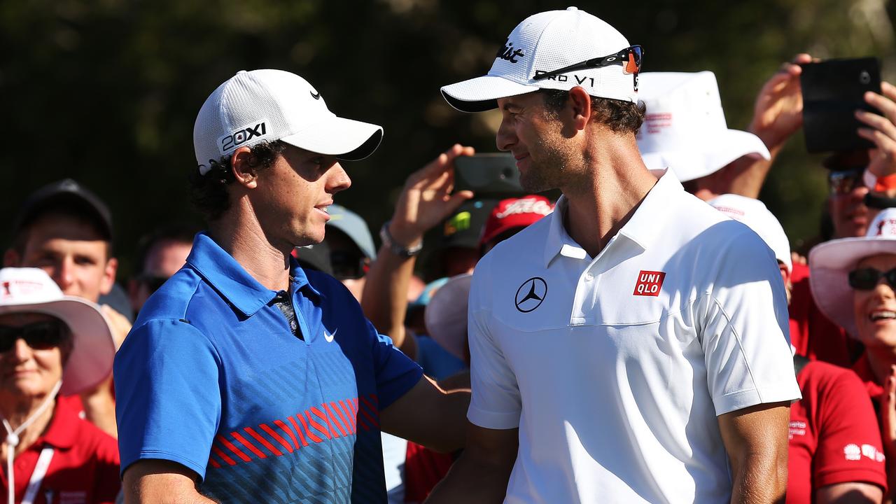 Adam Scott was runner-up to Rory McIlroy in 2013. pic. Phil Hillyard