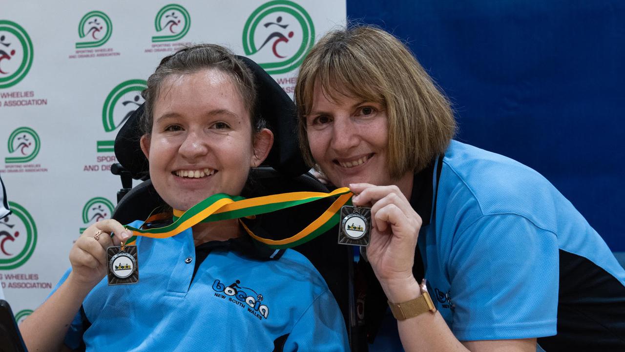 Boccia player Jamieson Leeson will be in Tokyo with her mother. Pic: Supplied