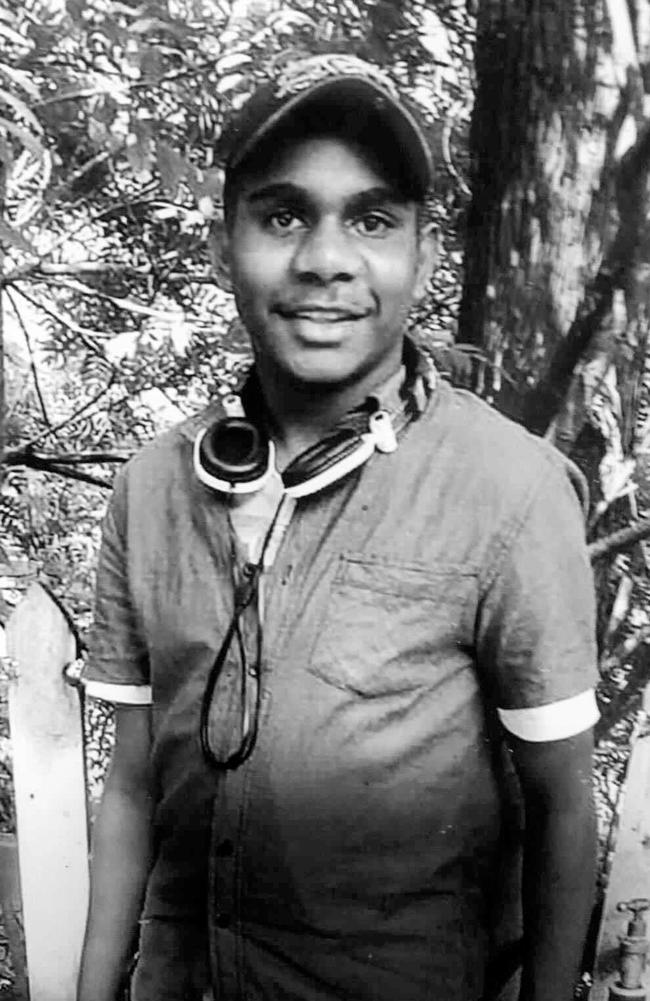 Kumanjayi Walker died after he was shot three times by Constable Zach Rolfe in Yuendumu in 2019. Picture supplied by Mr Walker’s family and used with permission.