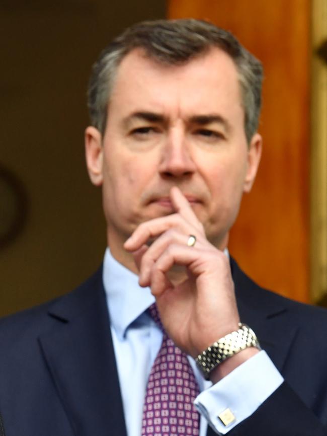 Sidelined: Minister for Justice Michael Keenan. Picture: AAP