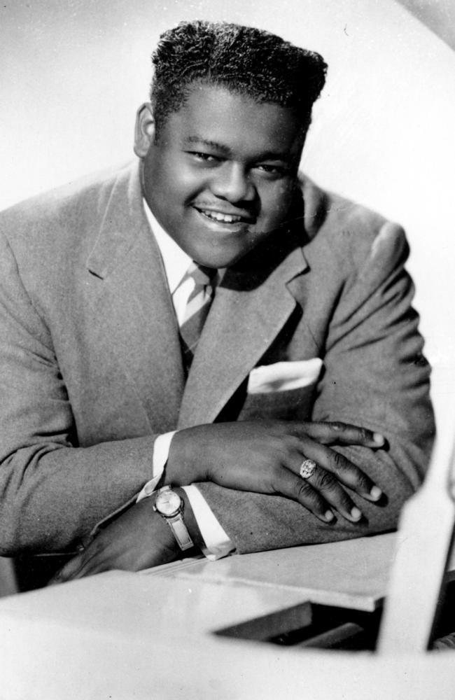 A young Fats Domino in a 1956 publicity photo.