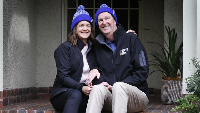 Neale Daniher and his wife, Jan. Picture: David Caird