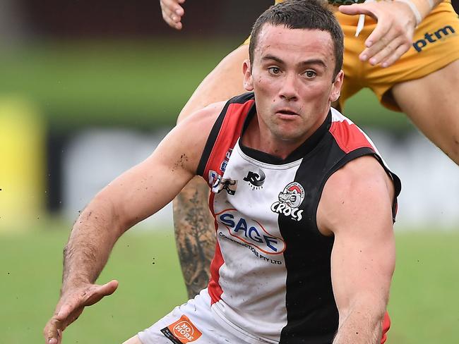 Southern Districts captain Dean Staunton. Picture: Felicity Elliott/AFLNT Media