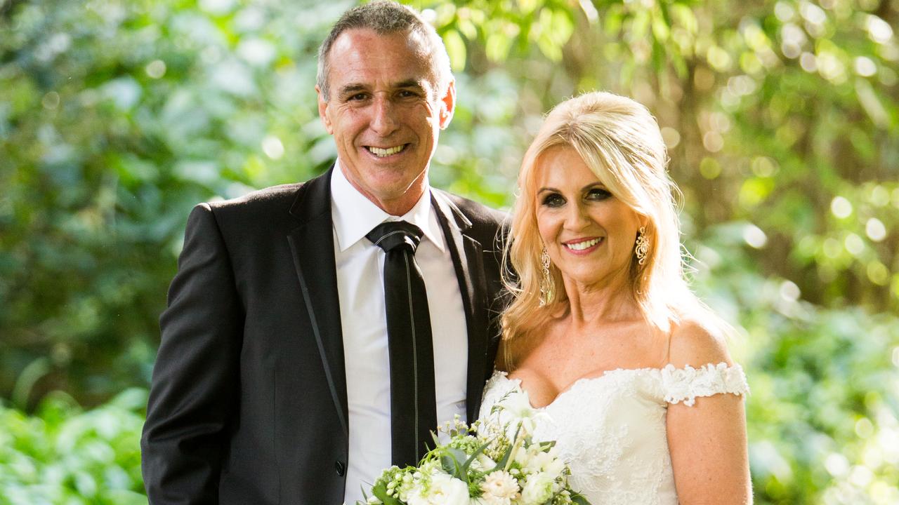 John and Melissa on Married At First Sight. Picture: Channel 9