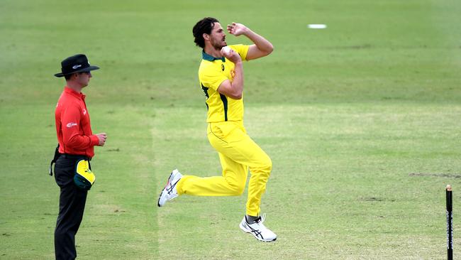 Nathan Coulter-Nile has issued a warning to the West Indies on behalf of Australia’s quicks. Picture: Getty