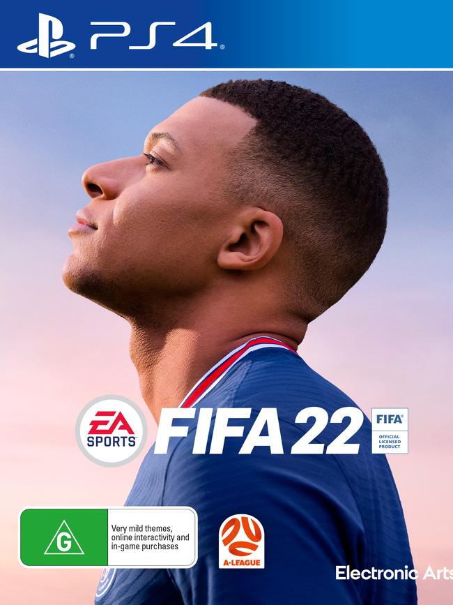 Star players like Lionel Messi and Kylian Mbappe (pictured) have appeared on covers of the game.