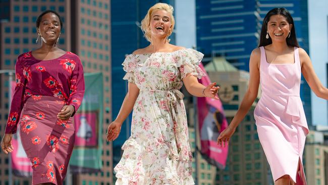 Mukisa Mbunsu, Stefania Ferrario and Jodilly Pendre ahead of the launch of MFW. Picture: Jason Edwards