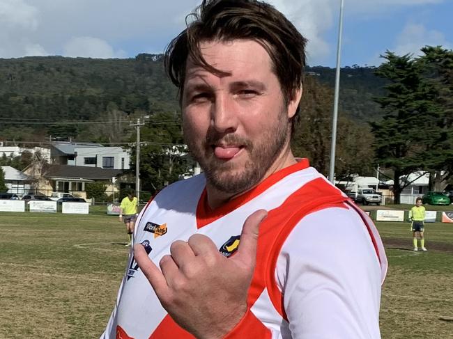 Dale Thomas enjoyed having a run around for Sorrento's reserves.