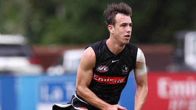 Former AFL player Callum Brown has joined Mansfield. Photo by Michael Klein.