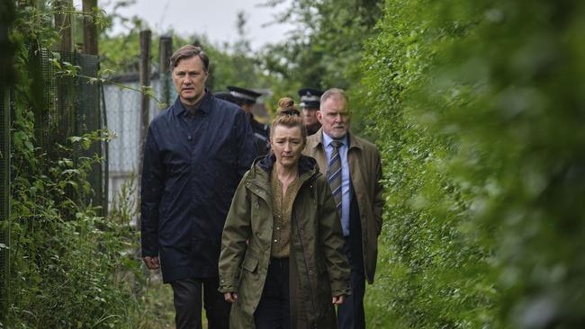 A scene from BBC series Sherwood.