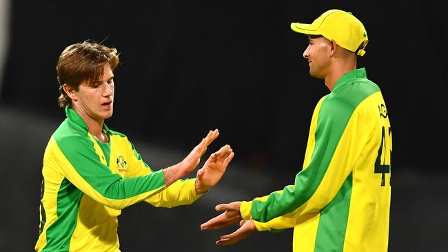 Adam Zampa and Ashton Agar have formed an impressive spin tandem for the Aussies.