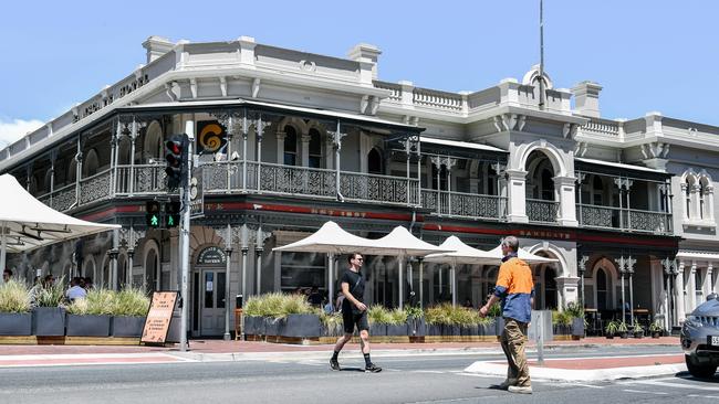 The Ramsgate Hotel at Henley Beach was the site of an assault in August. Picture: Morgan Sette