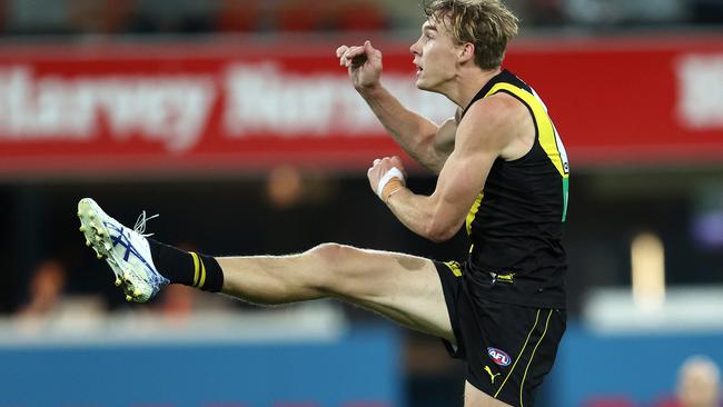 Richmond are hoping to get the injured Tom Lynch back for the finals. Picture: Michael Klein