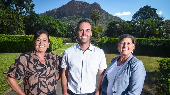 New Members of Parliament for Townsville. L-R Natalie Marr (Thuringowa), Adam Baillie (Townsville) and Janelle Poole (Mundingburra) Pic: Scott Radford-Chisholm