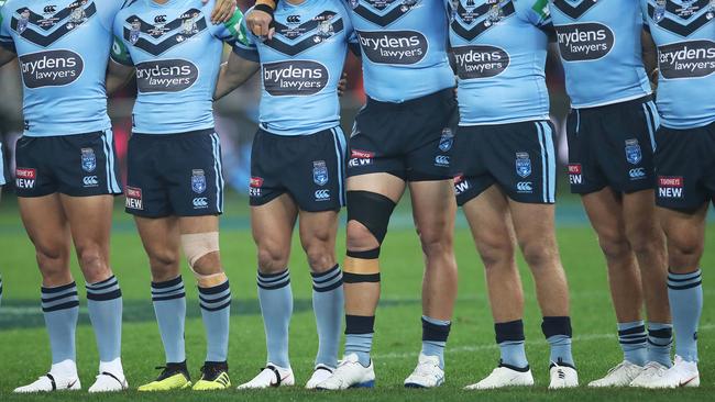 A NSW State of Origin player said social media was doing as much damage as alcohol or gambling to a player’s career. Picture: Phil Hillyard