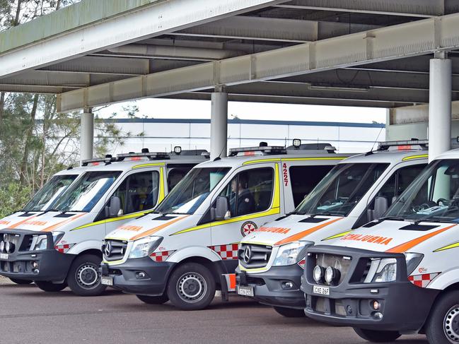 Markson says more ambulances are needed to treat patients across NSW. Picture: AAP