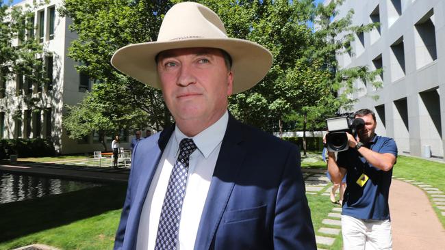 Deputy Prime Minister and member for New England Barnaby Joyce. Picture: Gary Ramage