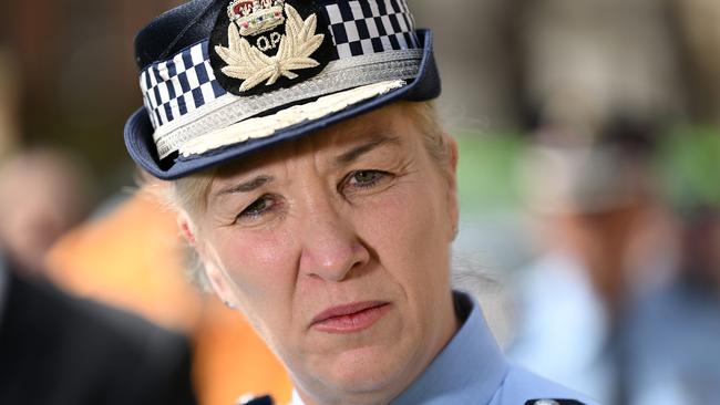 Queensland Police Commissioner Katarina Carroll. Picture: NCA NewsWire / Dan Peled