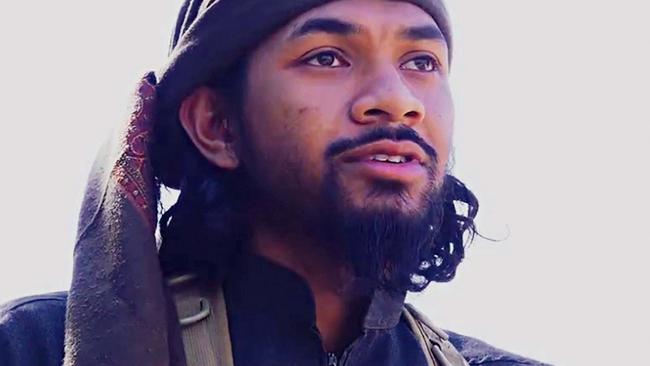 Neil Prakash featured in Islamic State propaganda videos and magazines as a recruiter. Source: Supplied