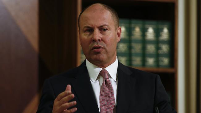 Federal Treasurer, Josh Frydenberg. Picture: NCA NewsWire / Daniel Pockett