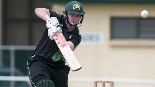 Rebecca Carter in action for Box Hill. Picture: Christopher Chan