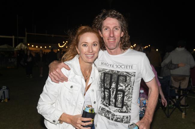 Stacy and Ryan Barfield at Legends on the Lawn at Harrup Park Country Club.Picture: Michaela Harlow