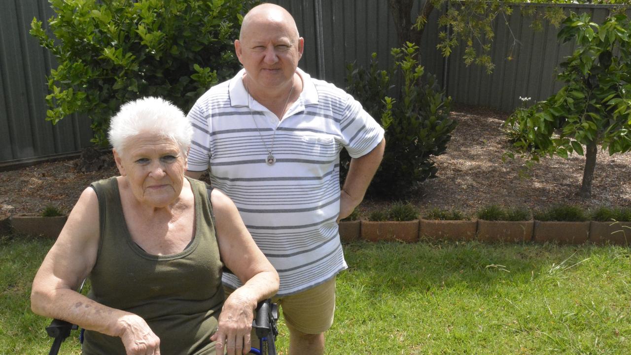 Toowoomba resident George Helon is an unpaid carer for his mother Elizabeth Helon. Picture: Morgan Burley