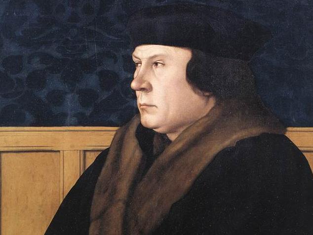 Portrait of English statesman Thomas Cromwell by German artist Hans Holbein, circa 1533.