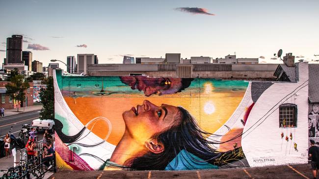 Take a graffiti tour of Denver.