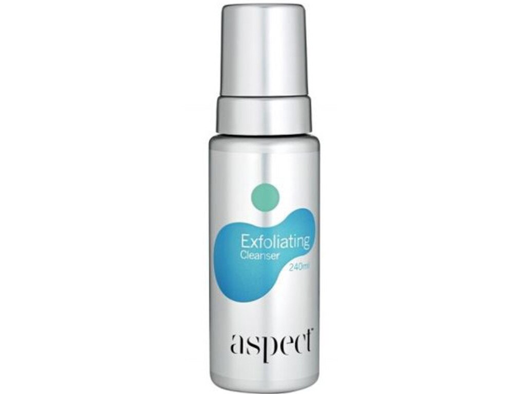 Aspect Exfoliating Cleanser is a popular chemical alternative for those with sensitive skin.