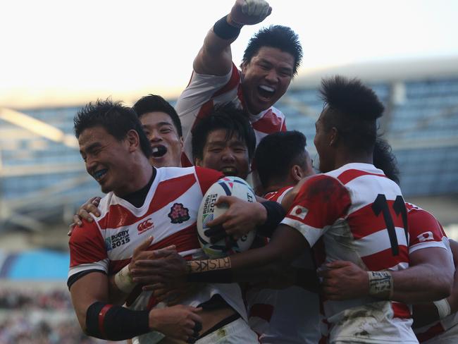 Ayumu Goromaru grabbed the winning try late on.