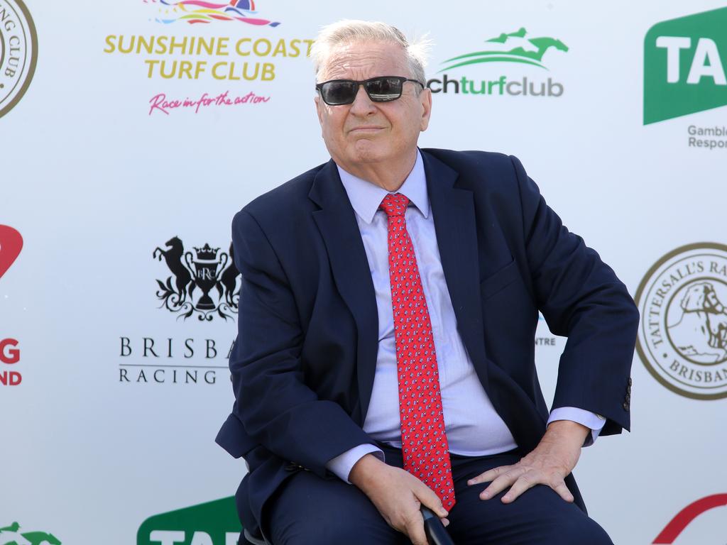 Trainer Lee Freedman at the launch of the TAB Queensland Winter Racing Carnival at Eagle Farm Racecourse. Pics Tara Croser.