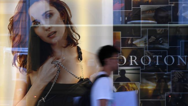 Oroton has suffered from plummeting sales. Picture: Dean Lewins/AAP