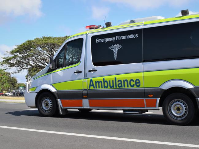 Queensland Ambulance Service leaving Mackay, generic. Picture: Heidi Petith