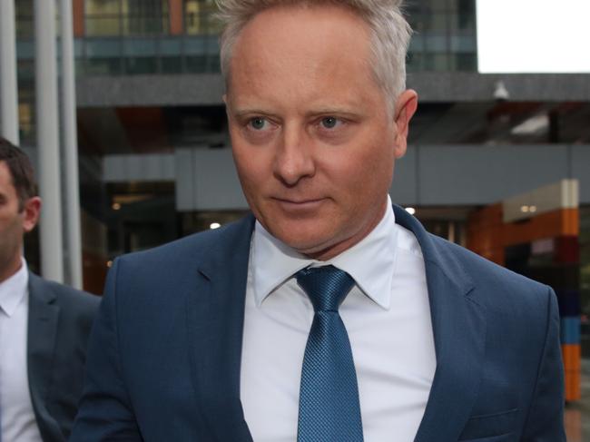 CEO and Senior Financial Advisor at Henderson Maxwell, Sam Henderson leaves the Federal Court, Melbourne, Tuesday, April 24, 2018. The financial services royal commission public hearing into financial advice continues in Melbourne. (AAP Image/Stefan Postles) NO ARCHIVING