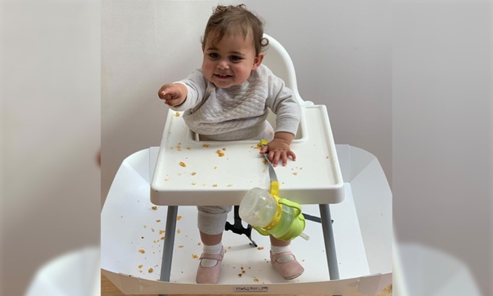 High chair food outlet catcher kmart