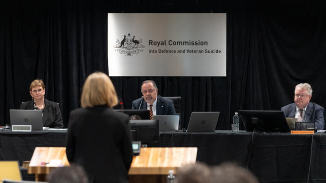 Day 1 of the Royal Commission into Defence and Veteran Suicide's 11th hearing block in Melbourne. Picture: Supplied