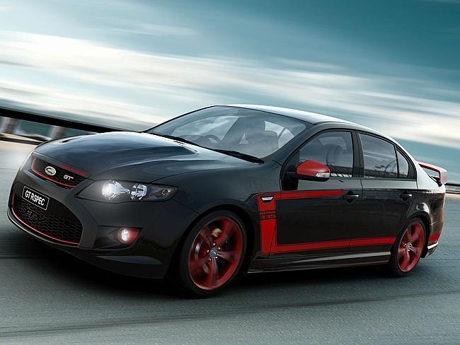 Supercharged ... the Ford Falcon FPV GT R-Spec on which the GT-F will be based.