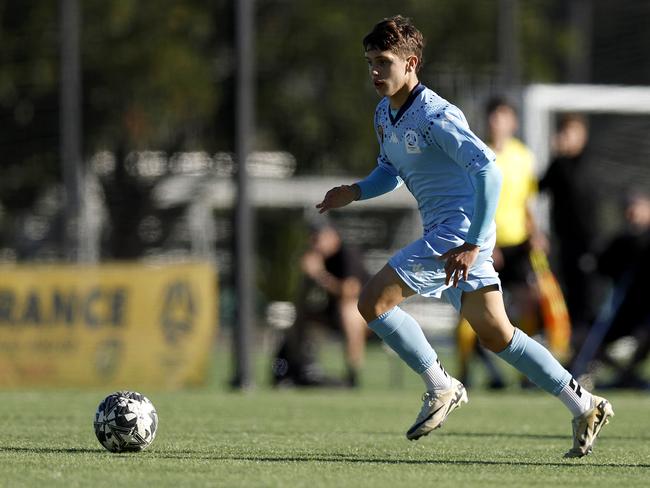 Marli Wright. Picture: Michael Gorton. U16 Boys NAIDOC Cup at Lake Macquarie Regional Football Facility.