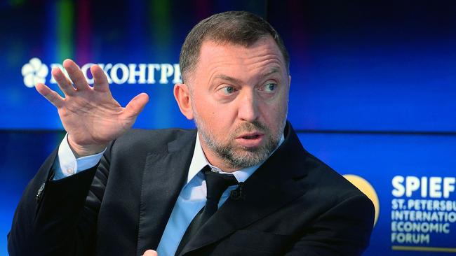 Russian billionaire Oleg Deripaska.