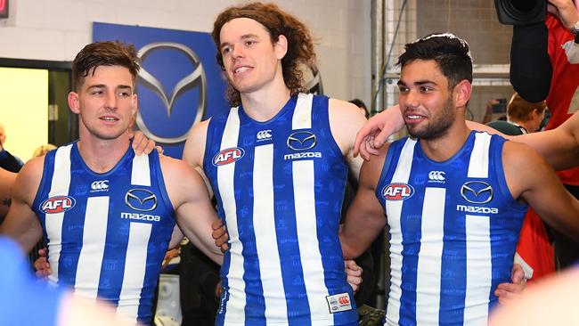 North Melbourne’s finish to the season will leave it wondering what could have been. Picture: Quinn Rooney/Getty Images.