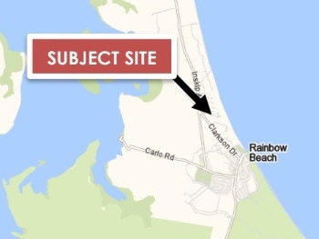 Developers apply to build new housing estate at Rainbow Beach