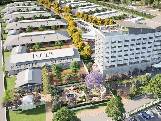 “The new airport was definitely an important consideration for the Inglis board when deciding to invest $140 million to relocate to our horse auction facility … and develop a significant multipurpose event centre and luxury hotel,” Inglis managing director Mark Webster said.