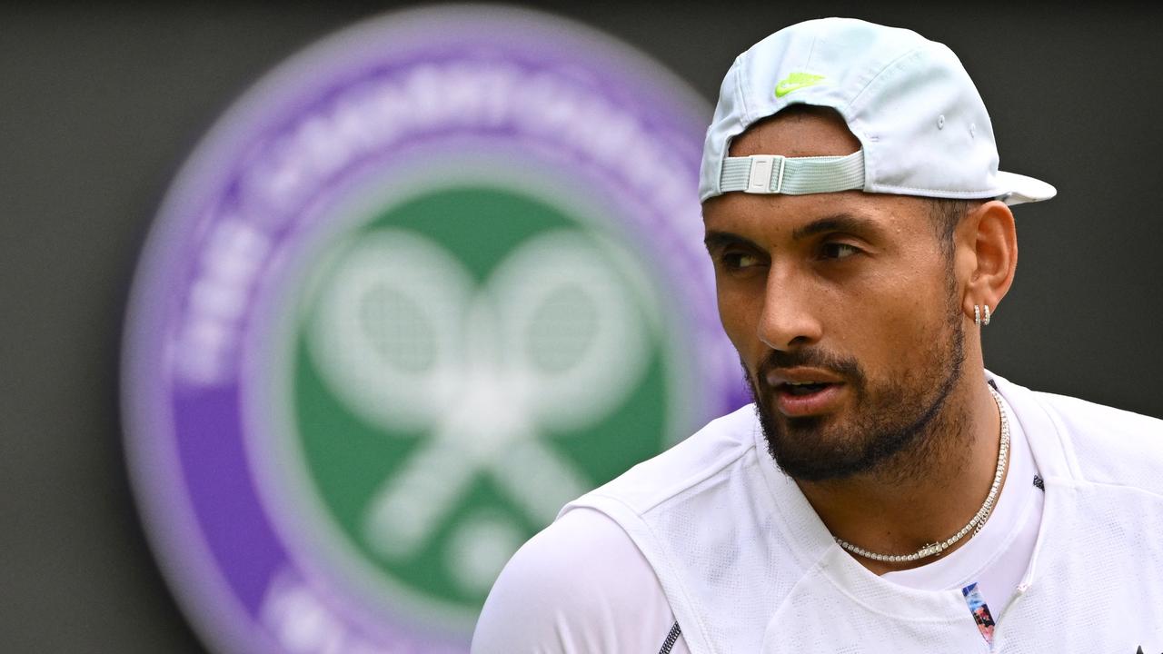 Kyrgios says only Lleyton Hewitt has been supportive of him the whole way.